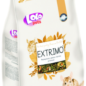 Extrimo LOLO Πλήρες τροφή για τσιντιλά 750γρ
